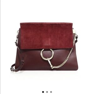 Chloe Medium Faye in Dark Purple